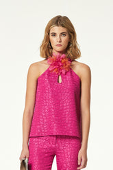 Top Quibe Jacquard